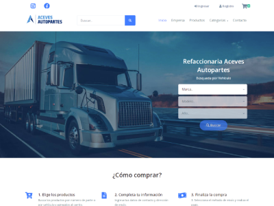 Tienda en línea - Aceves Refaccionarias