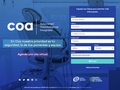 Landing Page - COA Dental
