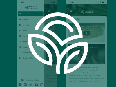 App móvil iOS y Android / Panel Web / API REST - Natures Sunshine