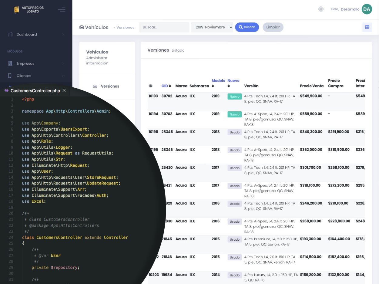 Soluciones basadas en tecnologías web